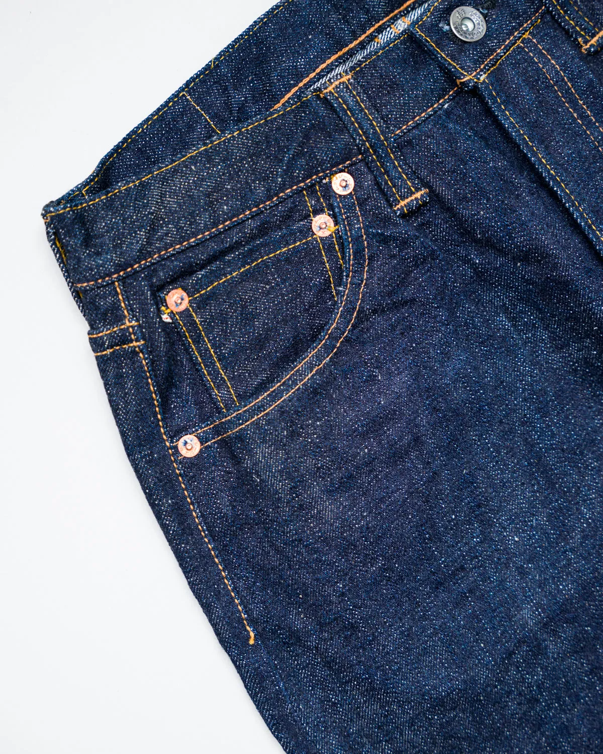 S5000ZX - 17oz "Zero" Selvedge Denim Jeans - Regular Straight O/W