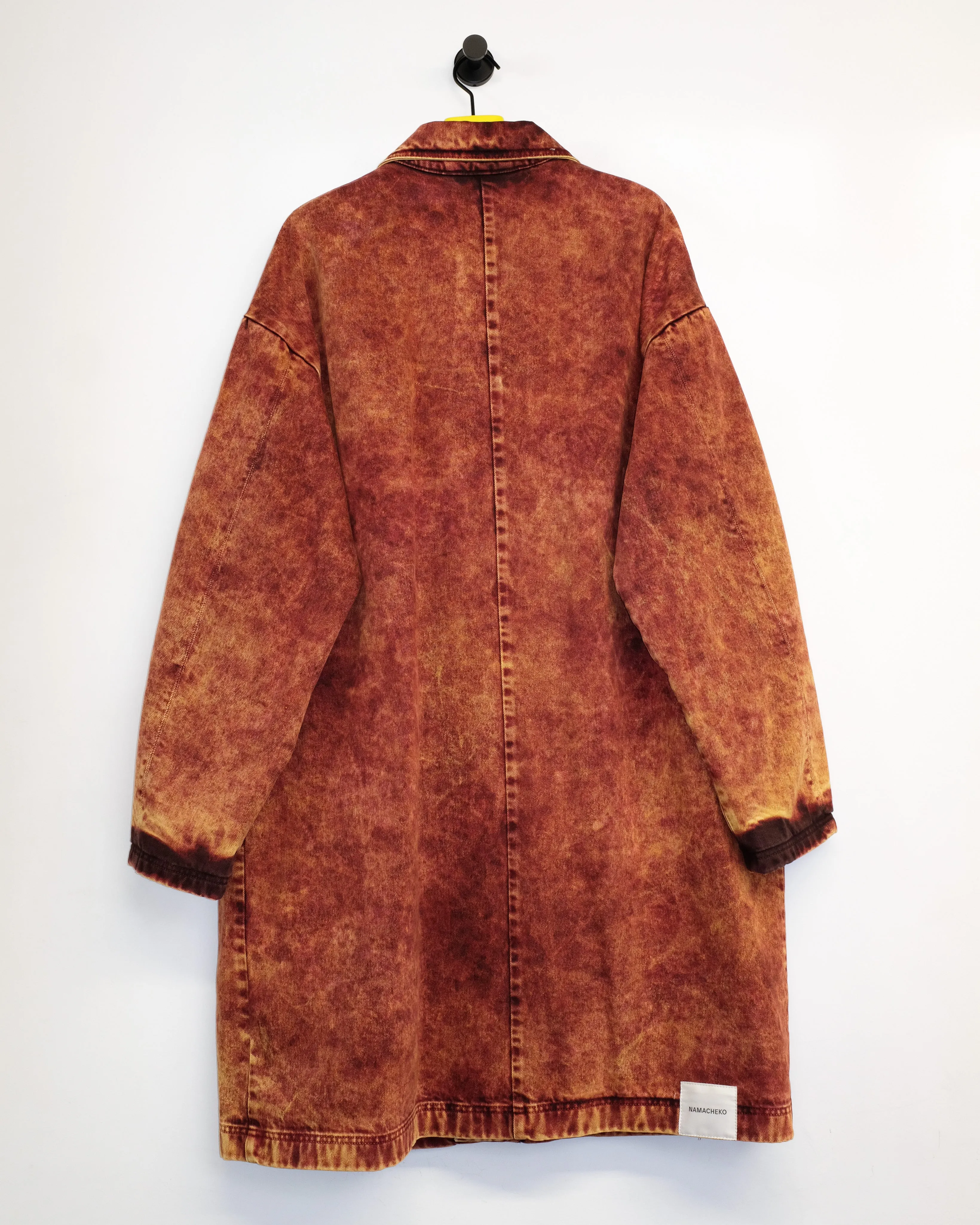 Sky Magic Umber & Frosted Orange Dagworth Denim Coat