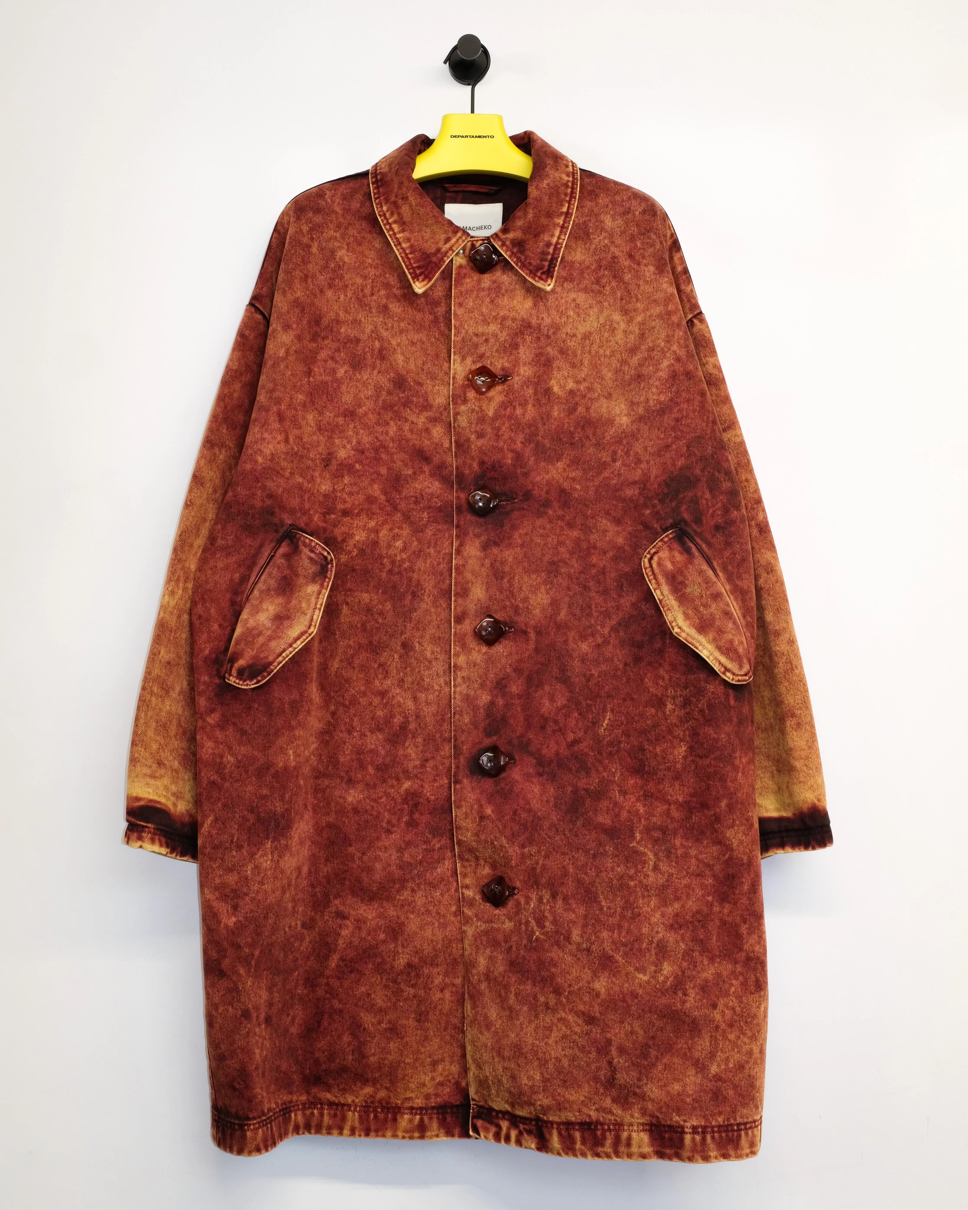 Sky Magic Umber & Frosted Orange Dagworth Denim Coat