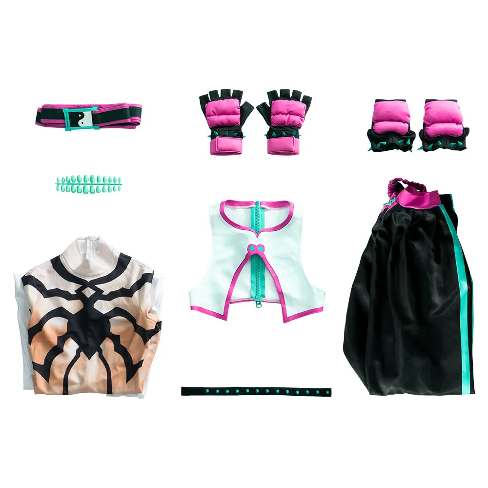 Street Fighter 6 Juri Han Cosplay Costume