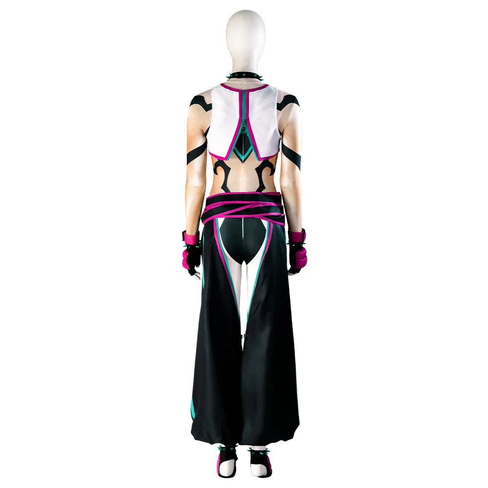 Street Fighter 6 Juri Han Cosplay Costume