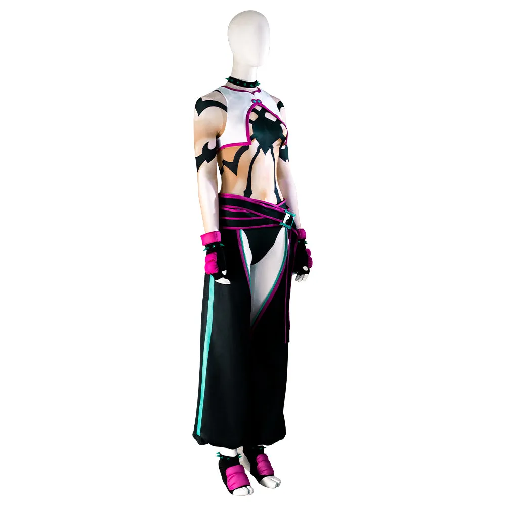 Street Fighter 6 Juri Han Cosplay Costume