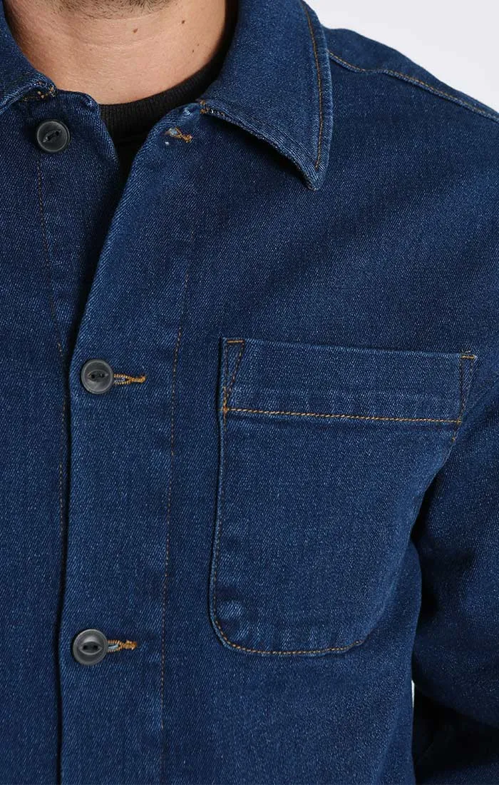 Stretch Denim Wooster Chore Coat