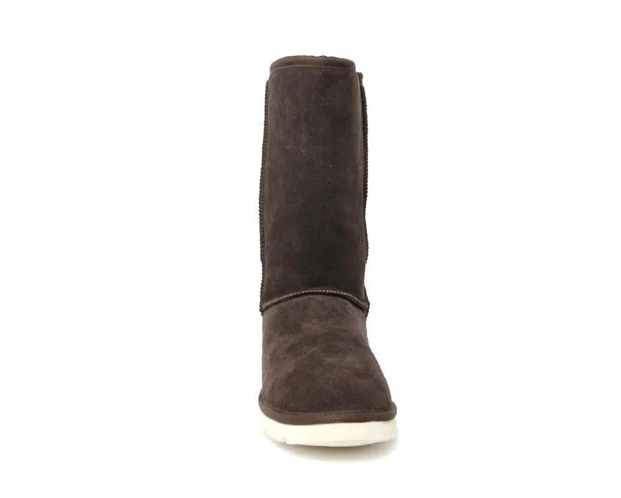 SUPERLAMB ARGALI RAM MENS SHEEPSKIN 11" BOOT CHOCOLATE