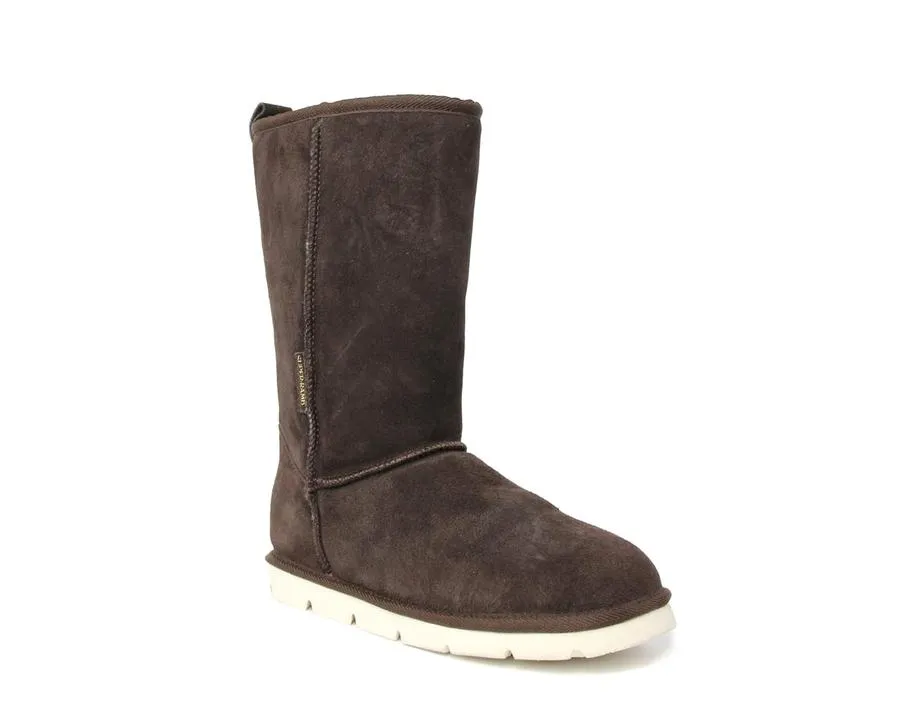 SUPERLAMB ARGALI RAM MENS SHEEPSKIN 11" BOOT CHOCOLATE