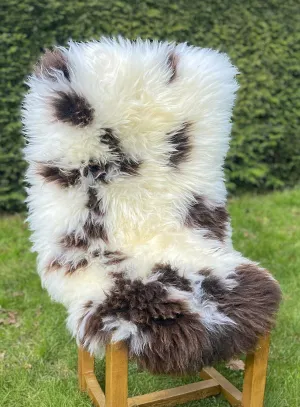 Tweedle Dum Spotty Jacob Breed Sheepskin Rug