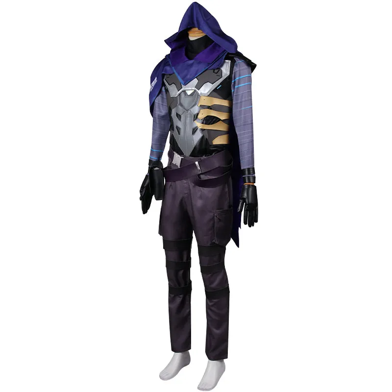 Valorant Omen B Edition Cosplay Costume