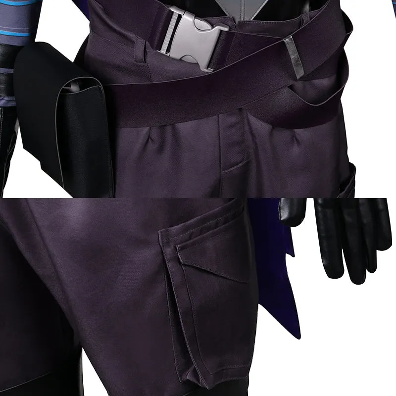 Valorant Omen B Edition Cosplay Costume