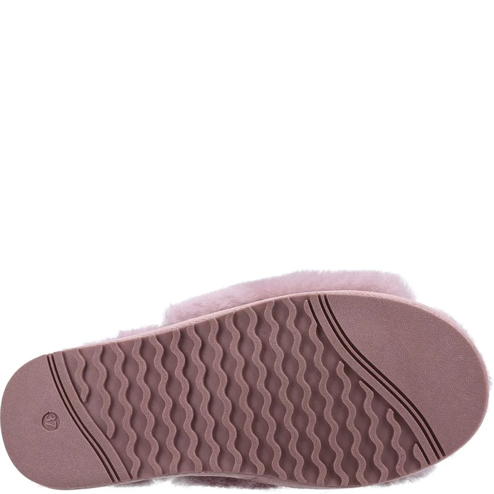 Westfield Sheepskin Mule Slippers Pink